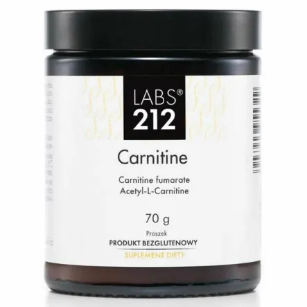 Carnitine 70 g - LABS212 - Przecena Krótka Data Minimalnej Trwałości