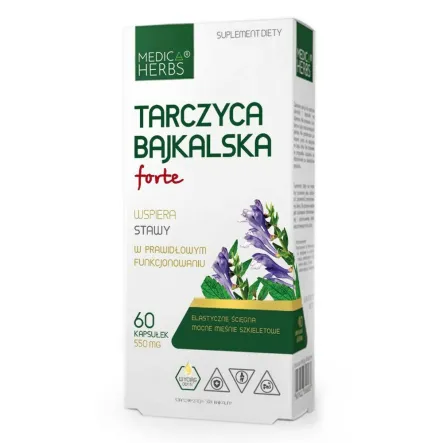 Tarczyca Bajkalska Forte 60 Kapsułek - Medica Herbs