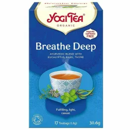 Herbatka Głęboki Oddech Bio 30,6 g (17 x 1,8 g) - Yogi Tea