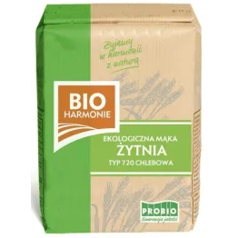 Mąka Żytnia Typ 720 Chlebowa Bio 1 kg - Bioharmonie - Ekologiczna