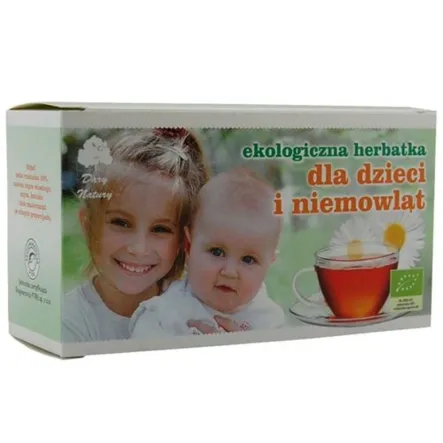 Herbatka Dla Dzieci i Niemowląt Eko 20x2 g - Dary Natury