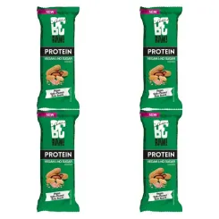 4 x BeRaw Baton Proteinowy 21% Salty Peanut 40 g - FoodWell
