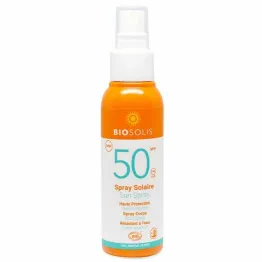 Spray Przeciwsłoneczny Do Ciała SPF 50 Eco 100 ml - Biosolis