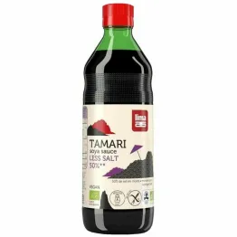Sos Sojowy Tamari 50% Mniej Soli Bezglutenowy Bio 500 ml Lima