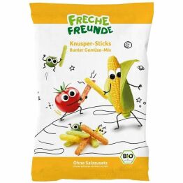 Chrupki Kukurydziano - Warzywne Bio 30 g - Freche Freunde