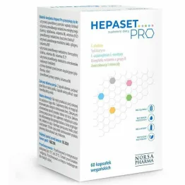 Hepaset Pro 60 Kapsułek - Norsa Pharma