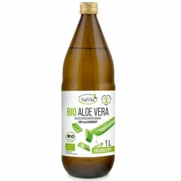Bio Aloe Vera Sok Bezpośrednio Wyciskany 1200 mg Aloverose 1 l - Natvita