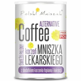 Kawa z Korzenia Mniszka Lekarskiego plus Łopian i Lukrecja Bezkofeinowa 150 g - Polski Mniszek